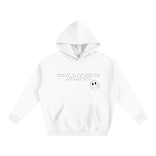 Oversized Fleeced “Proverbs 11:17” Hoodie