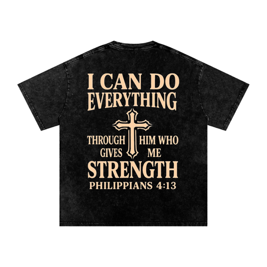 Philippians 4:13 Oversized T-Shirt