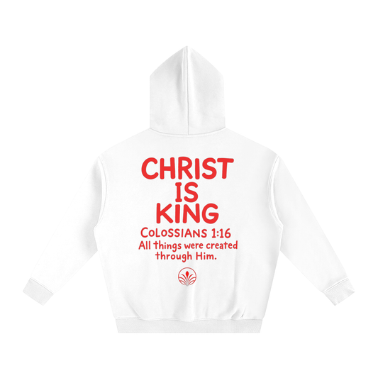 Christ is King Oversized Fleeced Hoodie