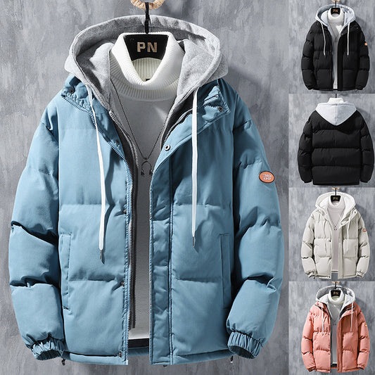 Hooded Jacket Men Winter Coat